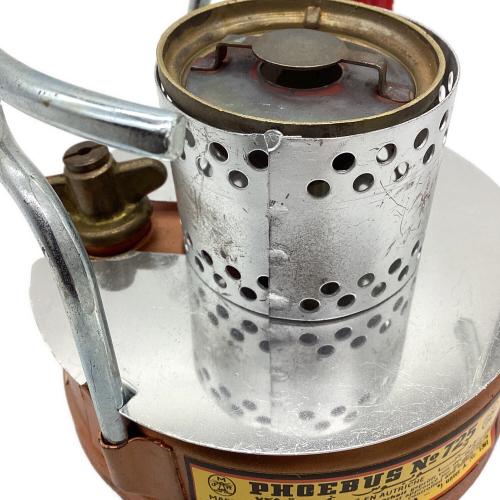 PHOEBUS (ホエーブス) ガソリンシングルバーナー No.725旧型 オーストリア製 赤丸缶 ヴィンテージ