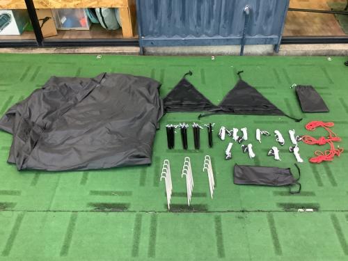 MURACO (ムラコ) シェルター シーム浮き・ヨゴレ有 KRAKEN TENT SHELTER