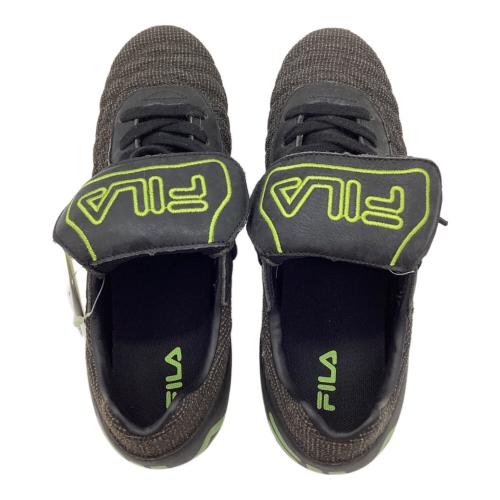FILA (フィラ) サッカースパイク 9YSHS025 ファッシノ復刻版 200足限定 メンズ SIZE 26cm ブラック