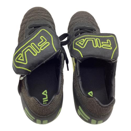 FILA (フィラ) サッカースパイク 9YSHS025 ファッシノ復刻版 200足限定 メンズ SIZE 26cm ブラック