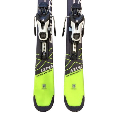 SALOMON (サロモン) SHORTMAX ショートスキー トップシート一部剥がれ有 125㎝