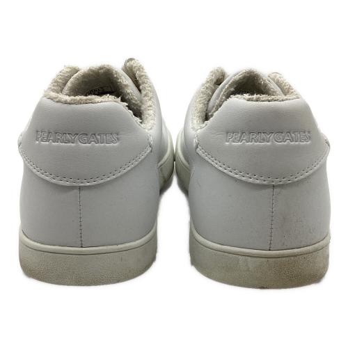 PEARLY GATES (パーリーゲイツ) ゴルフシューズ 053-3192301 ケース付 メンズ SIZE 26cm ホワイト