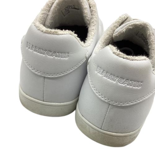 PEARLY GATES (パーリーゲイツ) ゴルフシューズ 053-3192301 ケース付 メンズ SIZE 26cm ホワイト