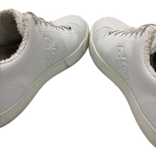 PEARLY GATES (パーリーゲイツ) ゴルフシューズ 053-3192301 ケース付 メンズ SIZE 26cm ホワイト