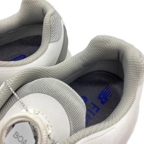 NEW BALANCE (ニューバランス) ゴルフシューズ UGB1001H FuelCell1001v5BOA メンズ SIZE 28cm ホワイト×ブルー