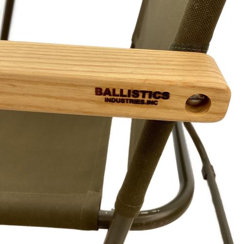 BALLISTICS (バリスティクス) アウトドアチェア Made in Japan オリーブ ローチェア