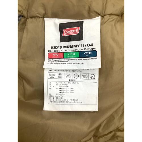 Coleman (コールマン) マミー型シュラフ(化繊) 2000010423 2個セット キッズマミーⅡ/C4