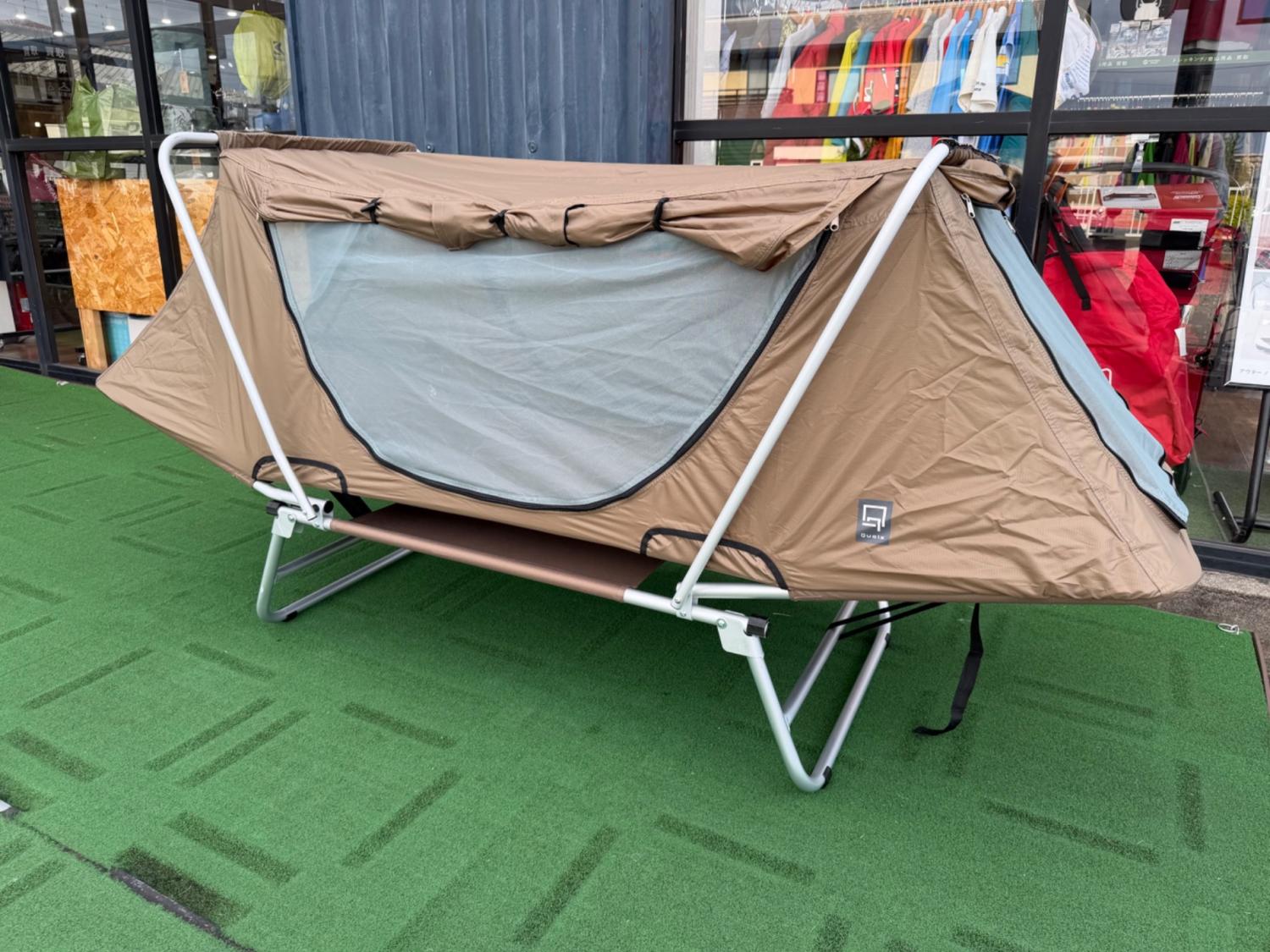 QUALZ (クオルツ) コットテント 保管に伴うキズ有 イージーキャンパー
