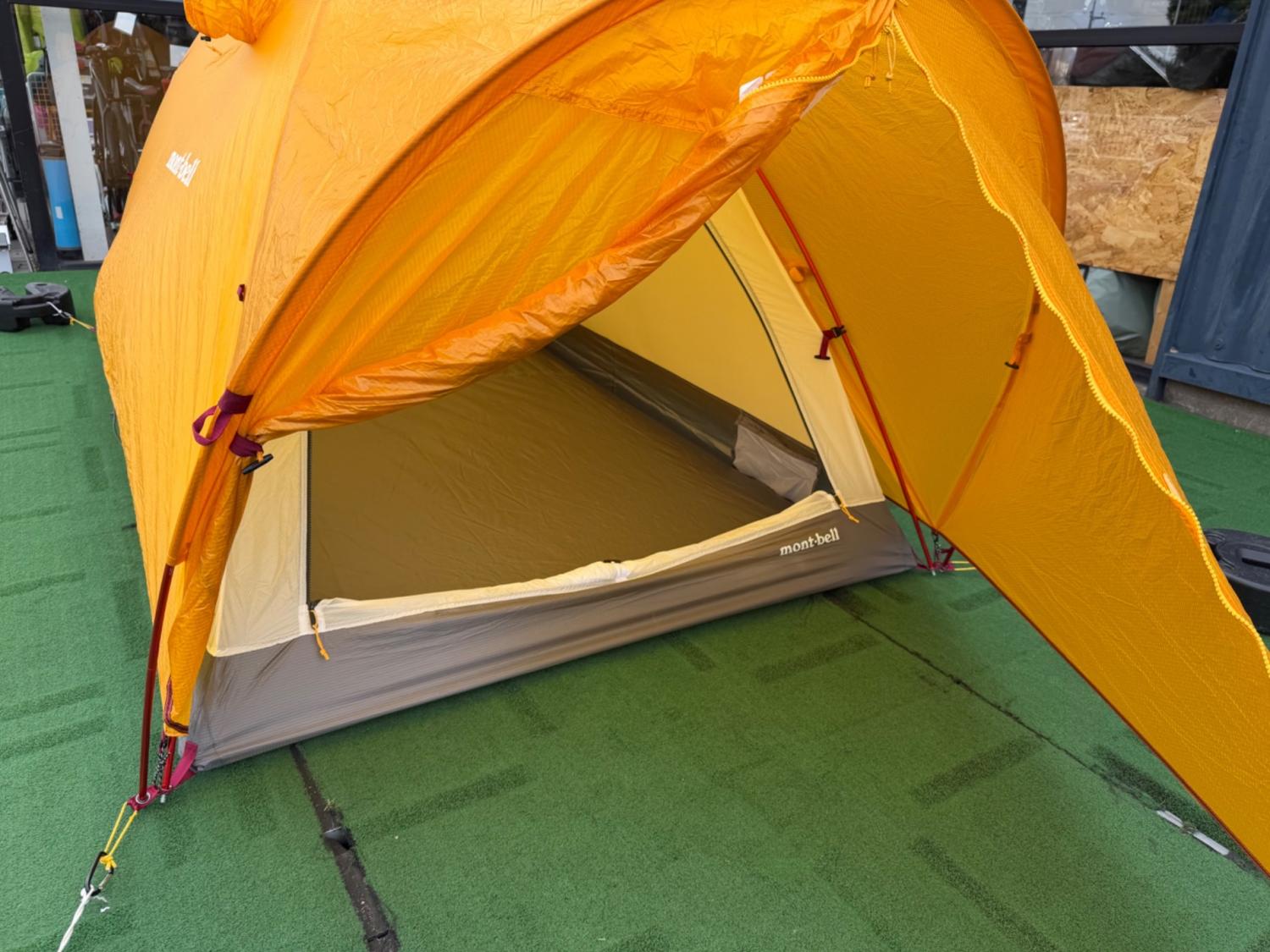 mont-bell (モンベル) 登山用テント 1122649 フットプリント ヨゴレ有
