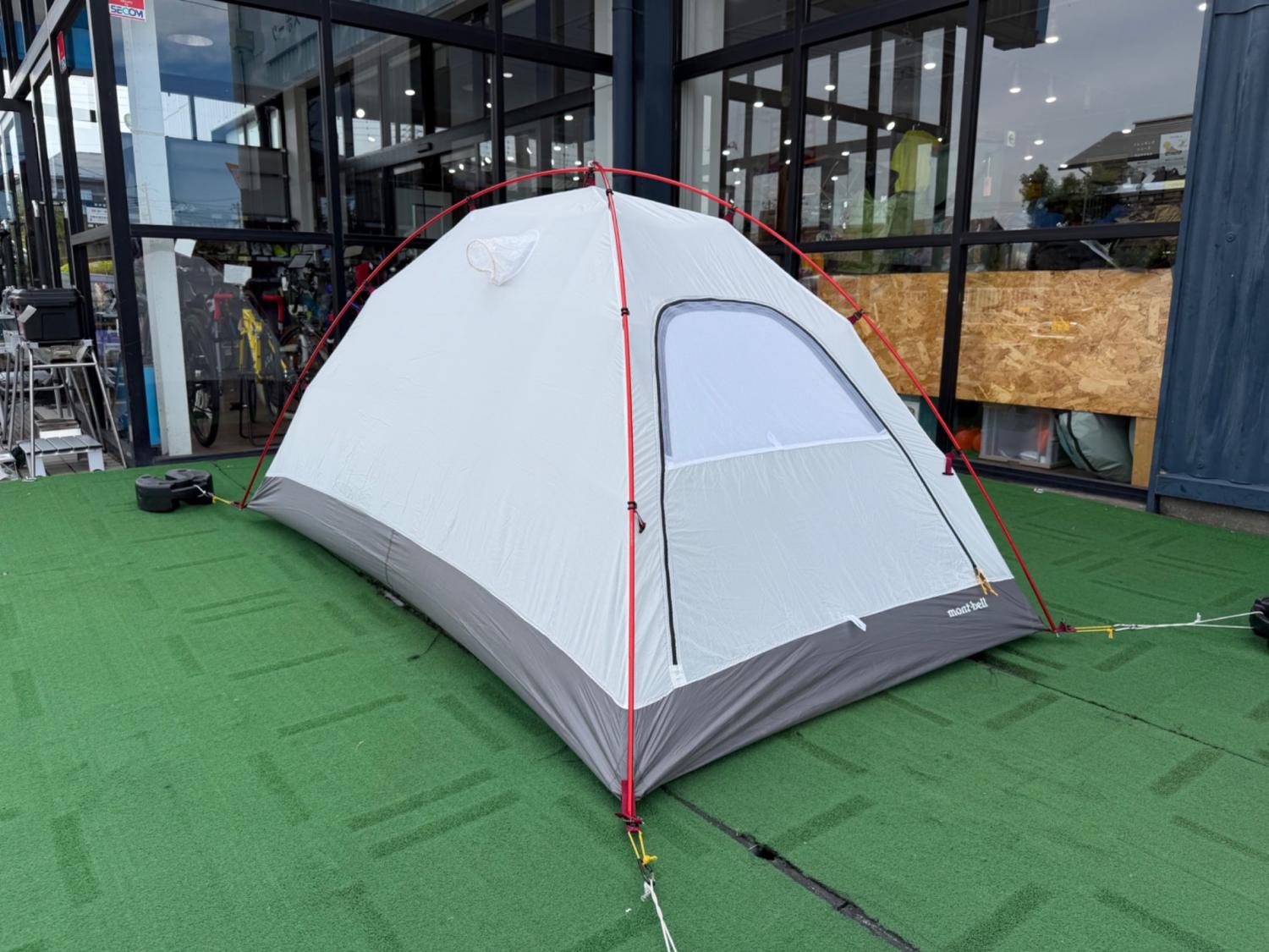 mont-bell (モンベル) 登山用テント 1122649 フットプリント ヨゴレ有