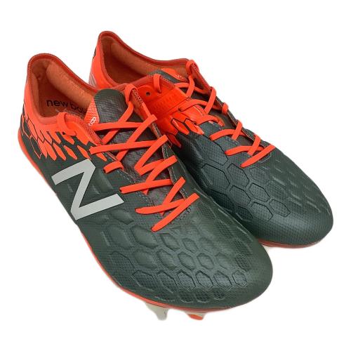 NEW BALANCE (ニューバランス) サッカースパイク NBJ-1015873 ビサロPRO SG メンズ SIZE 25.5cm グレー×オレンジ