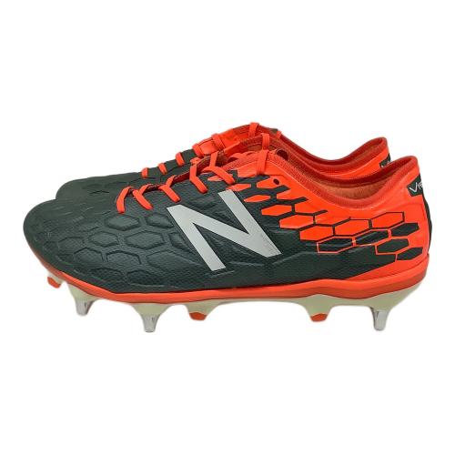 NEW BALANCE (ニューバランス) サッカースパイク NBJ-1015873 ビサロPRO SG メンズ SIZE 25.5cm グレー×オレンジ