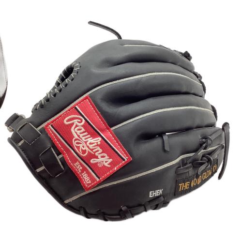 RAWLINGS (ローリングス) ケングリフィーJr.モデル 硬式グローブ GR5F-PROTB 木製スタンド付属 シリアルNo.19 ブラック×シルバー