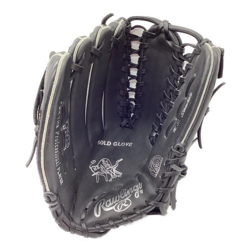 RAWLINGS (ローリングス) ケングリフィーJr.モデル 硬式グローブ GR5F-PROTB 木製スタンド付属 シリアルNo.19 ブラック×シルバー