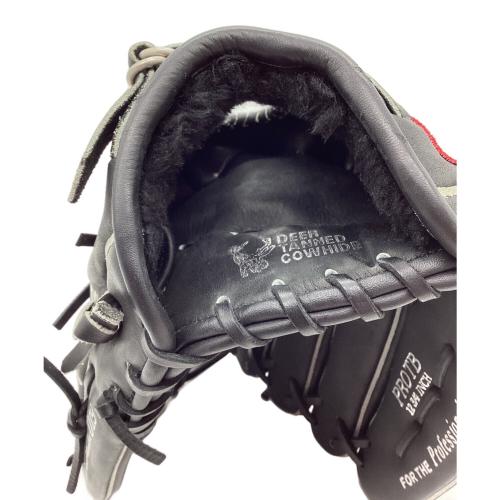 RAWLINGS (ローリングス) ケングリフィーJr.モデル 硬式グローブ GR5F-PROTB 木製スタンド付属 シリアルNo.19 ブラック×シルバー