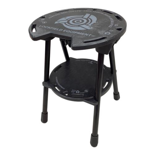 LOCK FIELD EQUIPMENT (ロックフィールドイクイプメント) アウトドアテーブル PART#20-SRN-008-LFE ブラック LFE MULTI STOOL