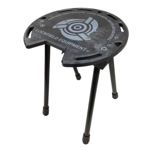 LOCK FIELD EQUIPMENT (ロックフィールドイクイプメント) アウトドアテーブル PART#20-SRN-008-LFE ブラック LFE MULTI STOOL