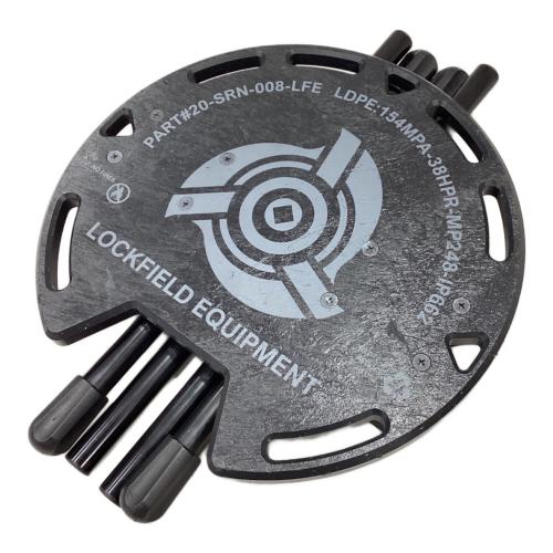 LOCK FIELD EQUIPMENT (ロックフィールドイクイプメント) アウトドアテーブル PART#20-SRN-008-LFE ブラック LFE MULTI STOOL