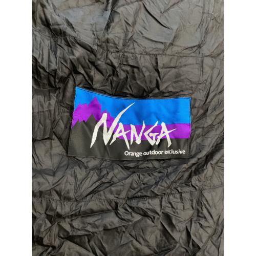 NANGA (ナンガ) マミー型シュラフ(ダウン) Orange別注モデル ブラック オリジナルシュラフ 610 レギュラー