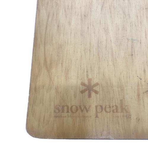 Snow peak (スノーピーク) アウトドアテーブル ワンアクションテーブル シナベニア