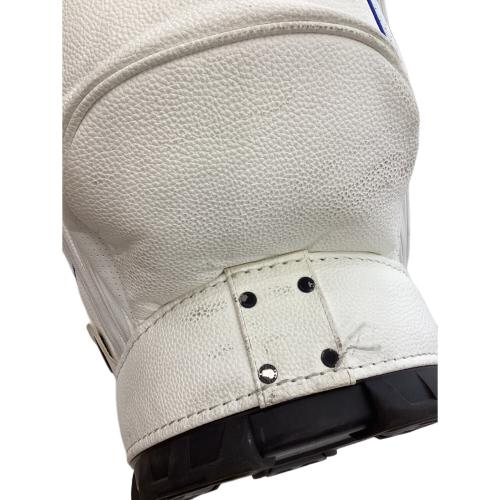 BEAMS GOLF (ビームスゴルフ) キャディバッグ 5分割 ホワイト ツアープロ キャディバッグ 3