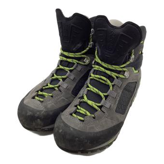 ASOLO (アゾロ) フレネイEVO GV ハイカット(ハードソール) トレッキングシューズ メンズ SIZE 26.5cm ブラック×グリーン