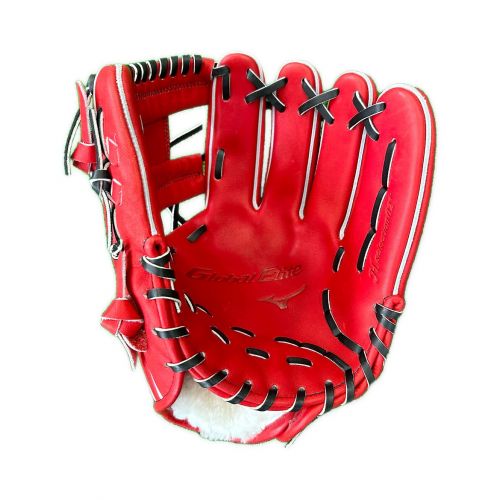 MIZUNO (ミズノ) 硬式グローブ レッド グローバルエリート HセレクションSINGA 内野用 1AJGH26513