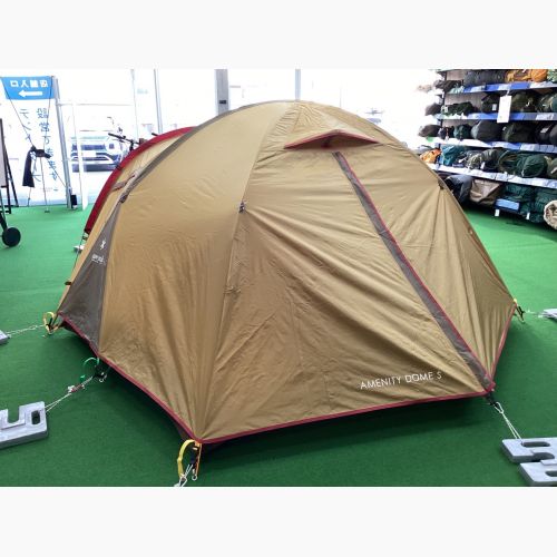 Snow peak (スノーピーク) ドームテント アメニティドームS SDE-002R　約220×220×120㎝ 2～3人用　2015年製