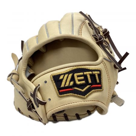 ZETT (ゼット) 軟式グローブ ベージュ 二塁手・遊撃手用 プロステイタス 内野用 BRGB30036