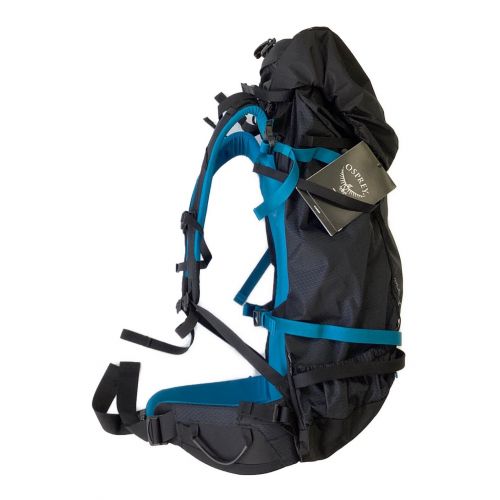 OSPREY (オスプレー) バックパック ブラック×ブルー mutant52 背面長 51cm以上 50L～(テント泊)