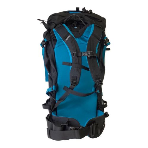 OSPREY (オスプレー) バックパック ブラック×ブルー mutant52 背面長 51cm以上 50L～(テント泊)