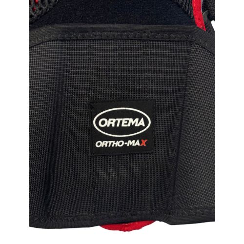 ORTEMA スノボ雑貨 SIZE S ブラック バックプロテクター ORTHO-MAX