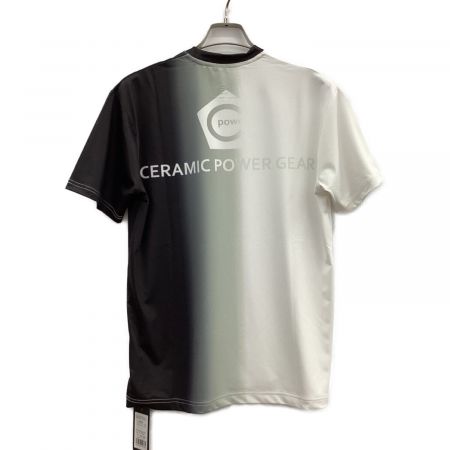 CERAMIC POWER GEAR (セラミックパワーギア) 野球用練習ウェア メンズ SIZE S ホワイト×グレー 4109-22102