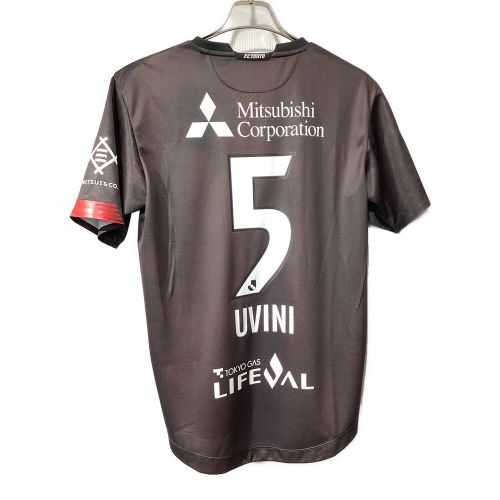 FC東京 (エフシートウキョウ) サッカーユニフォーム SIZE M ブラック 2021 3rd オーセンティックユニフォーム ブルーノ ウヴィニ【5】 JMTF1027