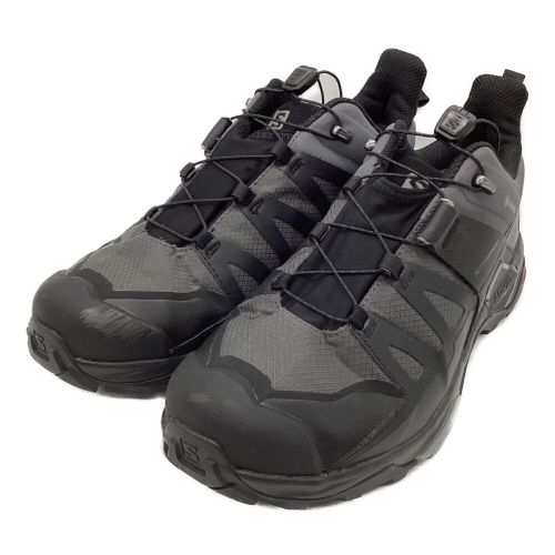 SALOMON (サロモン) トレッキングシューズ メンズ SIZE 26cm ブラック 2022年モデル @ ローカット GORE-TEX エックスウルトラ4 412892