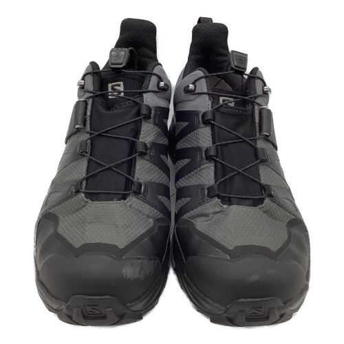 SALOMON (サロモン) トレッキングシューズ メンズ SIZE 26cm ブラック 2022年モデル @ ローカット GORE-TEX エックスウルトラ4 412892