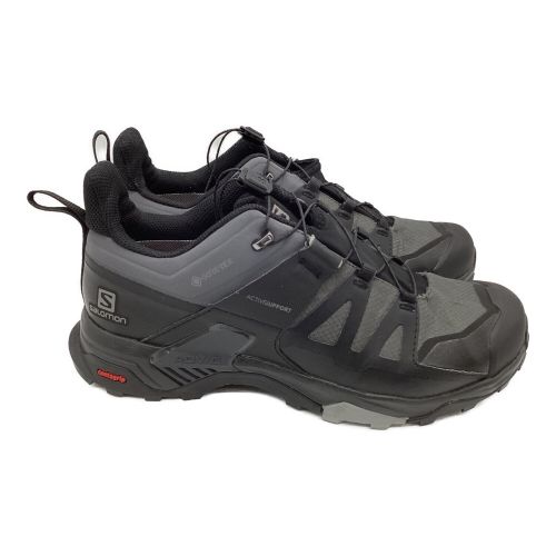 SALOMON (サロモン) トレッキングシューズ メンズ SIZE 26cm ブラック 2022年モデル @ ローカット GORE-TEX エックスウルトラ4 412892