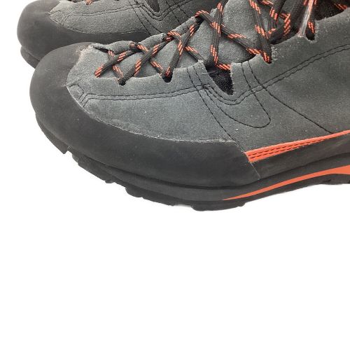 LA SPORTIVA (スポルティバ) トレッキングシューズ メンズ SIZE 42(約26.7cm) グレー×オレンジ ミドルカット  GORE-TEX ボルダー X ミッド GTX 17E900304