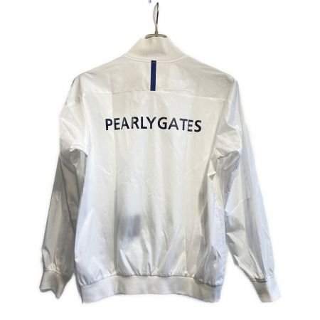 PEARLY GATES (パーリーゲイツ) ゴルフウェア(トップス) メンズ SIZE L ホワイト タフレックスストレッチブルゾン5 2020年モデル アウター 053-1120201