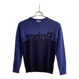 JACK BUNNY (ジャックバニー) ゴルフウェア(トップス) レディース SIZE L ブラック×ブルー swing セーター 263-6270102