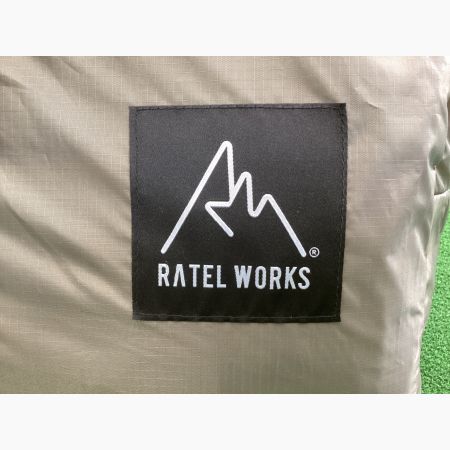 RATEL WORKS (ラーテルワークス) ツールームテント RWS0071 ガーネル 650×330×200(h)cm 3～4人用