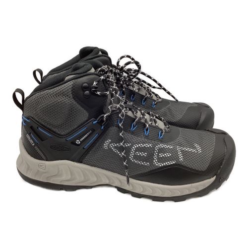 KEEN (キーン) トレッキングシューズ メンズ SIZE 28cm ブラック ネクシス エヴォ ミッド ウォータープルーフ 1026108