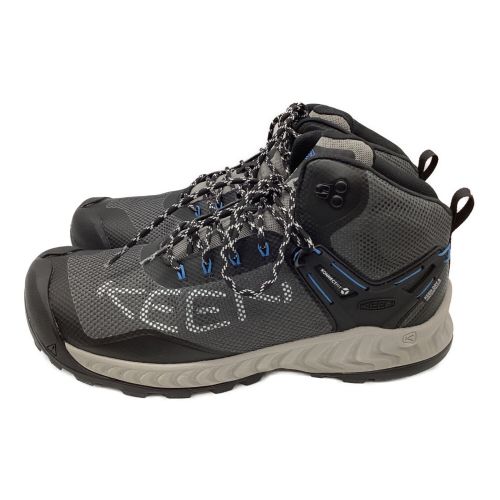 KEEN (キーン) トレッキングシューズ メンズ SIZE 28cm ブラック ネクシス エヴォ ミッド ウォータープルーフ 1026108