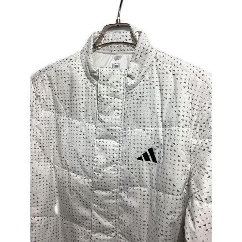 adidas (アディダス) ゴルフウェア(トップス) メンズ SIZE XL ホワイト BOSグラフィック中綿ジャケット 23年モデル秋冬 アウター HY0980