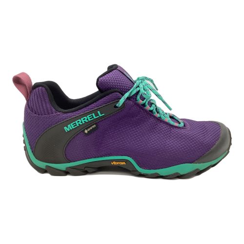 MERRELL (メレル) トレッキングシューズ メンズ SIZE 30cm パープル×グリーン ローカット GORE-TEX カメレオン8 ストーム GTX J033677