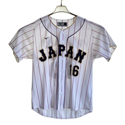 侍ジャパン (サムライジャパン) 応援グッズ SIZE M ホワイト 大谷翔平【16】 ユニフォーム 2023WBCホームユニフォーム