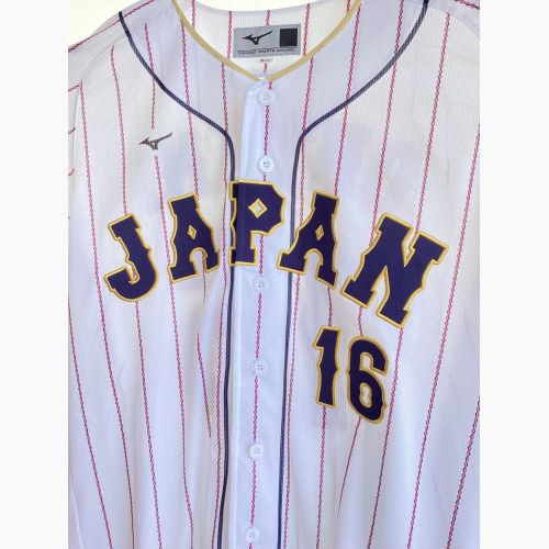 侍ジャパン (サムライジャパン) 応援グッズ SIZE M ホワイト 大谷翔平【16】 ユニフォーム  2023WBCホームユニフォーム｜トレファクONLINE