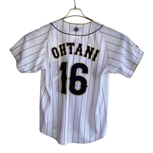 侍ジャパン (サムライジャパン) 応援グッズ SIZE M ホワイト 大谷翔平【16】 ユニフォーム 2023WBCホームユニフォーム