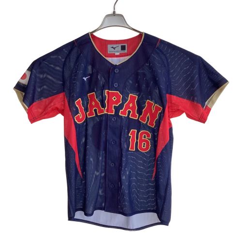 侍ジャパン (サムライジャパン) 応援グッズ SIZE M ネイビー 大谷翔平【16】 ユニフォーム 2023年WBCビジターユニフォーム