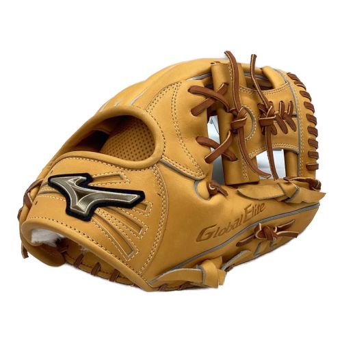 MIZUNO (ミズノ) 硬式グローブ 27cm イエロー グローバルエリート H-Selection02プラス 内野用 1AJGH22423